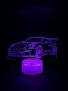 Lampe LED 3D Porsche 911 GT3 RS | Inkwood Lab
