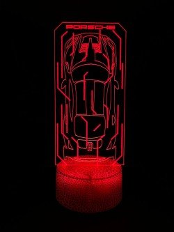 Lampe LED 3D Porsche 911 GT3 RS | Inkwood Lab