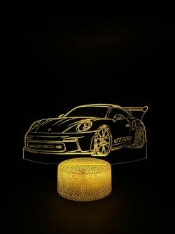 Lampe LED 3D Porsche 911 GT3 RS | Inkwood Lab