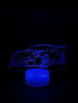 Lampe LED 3D Porsche 911 GT3 RS | Inkwood Lab