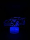 Lampe LED 3D Porsche 911 GT3 RS | Inkwood Lab