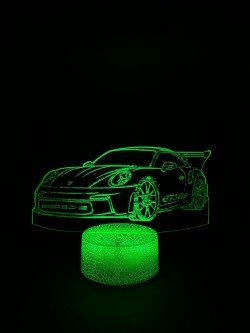 Lampe LED 3D Porsche 911 GT3 RS | Inkwood Lab