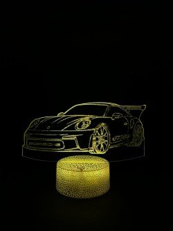 Lampe LED 3D Porsche 911 GT3 RS | Inkwood Lab