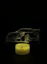 Lampe LED 3D Porsche 911 GT3 RS | Inkwood Lab